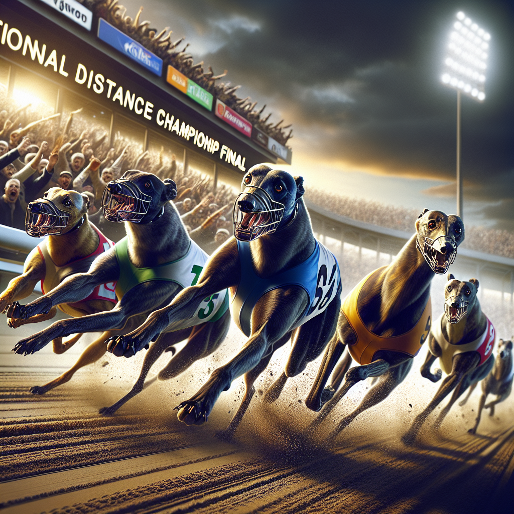 National Distance Championship Final: Greyhound Racing Excitement Unleashed